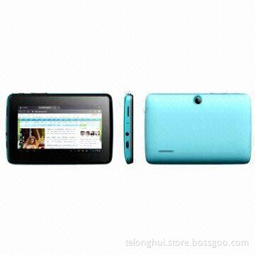 Allwinner A13 4.3-inch Cheapest Tablet PCs, Can be as Gifts, 3.7V/1,300mAh Battery